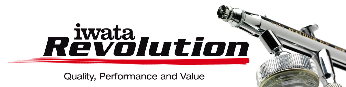 Iwata Revolution Series Airbrushes