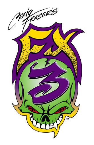 Kustom Effects 3 Airbrush Templates by Craig Fraser