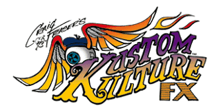 Kustom Kulture FX Artool  Airbrush Stencils by Craig Fraiser