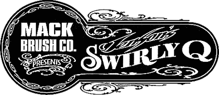 MACK - THE JENSON SWIRLY Q Brushes