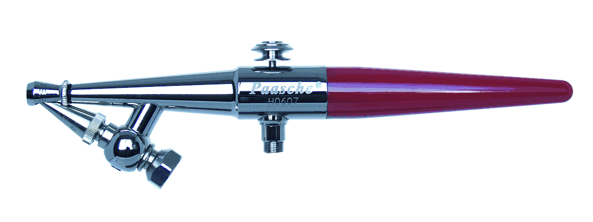 Paasche HS Series - Single Action Airbrushes with Locking Cup