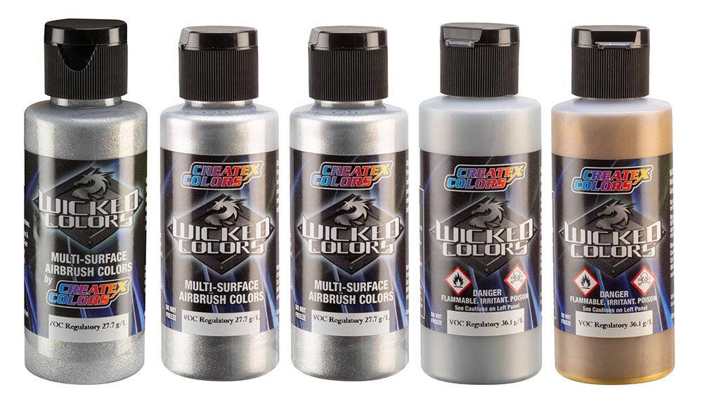 Wicked Aluminum Base, Chrome and Plating Colors