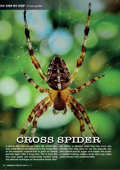 AIRBRUSH STEP BY STEP MAGAZINE ISSUE #72