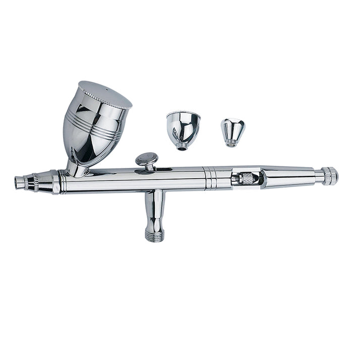 AB-183 Gravity-Feed Economy Airbrush with 0.5 mm Nozzle and Interchangeable Cups