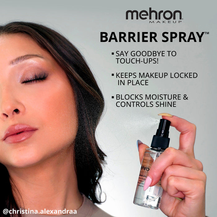 Mehron Barrier Spray™  - 9oz - Makeup Sealer and Setting Spray
