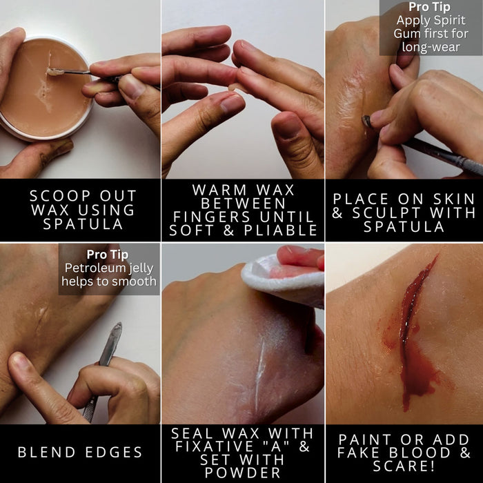 Mehron SynWax - Synthetic Modeling Wax 1.5oz