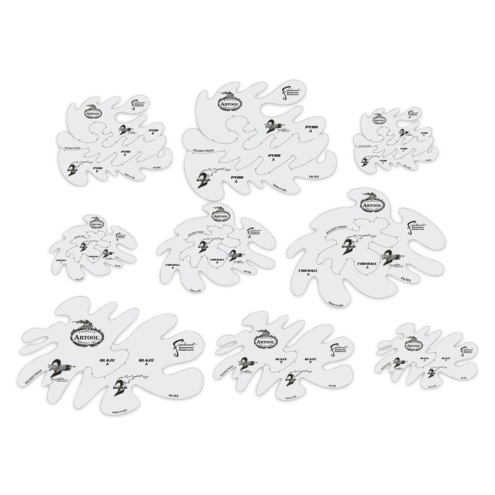 Artool True Fire 2 + 2nd Degree Burn - Set of Templates by Mike Lavallee