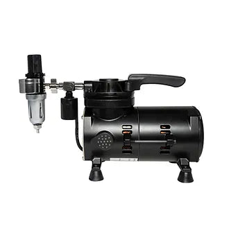 Harder & Steenbeck INFINITY 2024 CRplus 2n1 Airbrush with SPARMAX TC-501N Airbrush Compressor