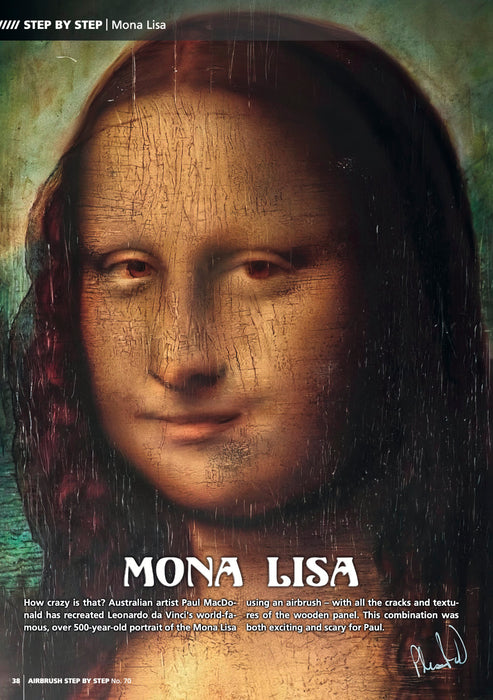 AIRBRUSH STEP BY STEP MAGAZINE ISSUE #70