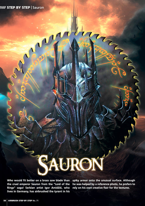 AIRBRUSH STEP BY STEP MAGAZINE ISSUE #71