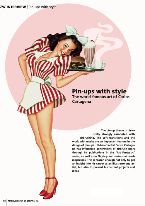 AIRBRUSH STEP BY STEP MAGAZINE ISSUE #75