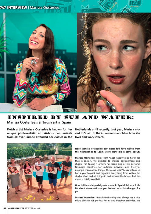 AIRBRUSH STEP BY STEP MAGAZINE ISSUE #68