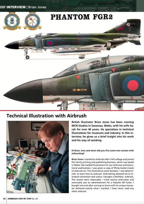 AIRBRUSH STEP BY STEP MAGAZINE ISSUE #69
