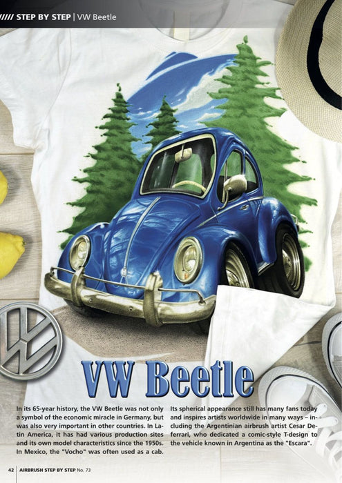 AIRBRUSH STEP BY STEP MAGAZINE ISSUE #73