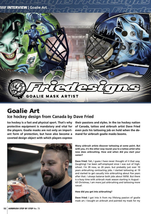 AIRBRUSH STEP BY STEP MAGAZINE ISSUE #73