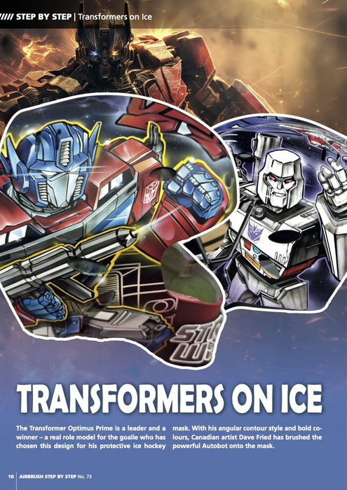 AIRBRUSH STEP BY STEP MAGAZINE ISSUE #73