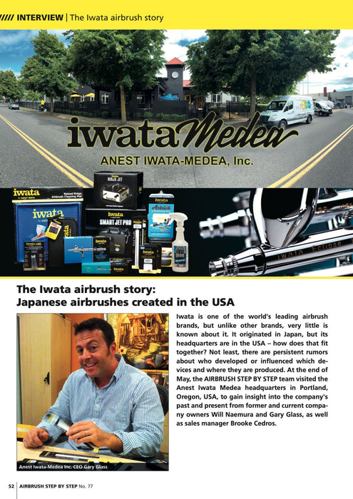 AIRBRUSH STEP BY STEP MAGAZINE ISSUE #77