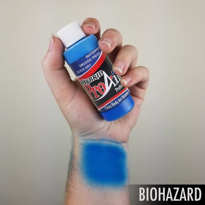 8oz ProAiir Hybrid Airbrush Color - BIOHAZARD BLUE