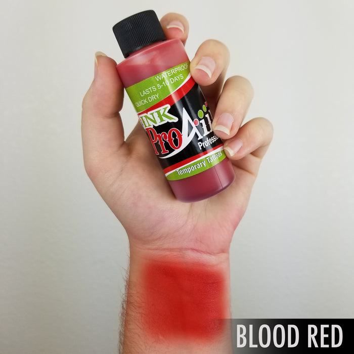 8oz ProAiir INK Alcohol-Based Airbrush Color - Blood Red
