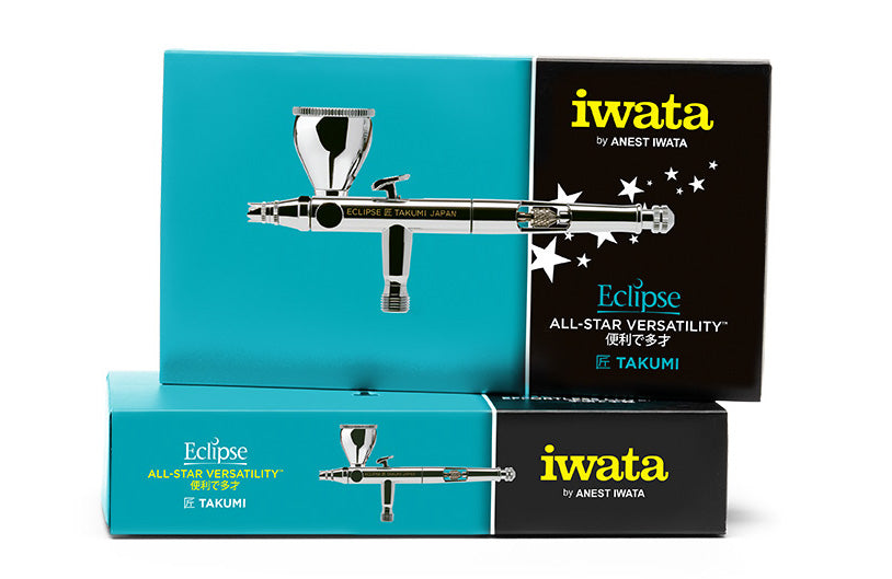 Iwata Takumi Eclipse Side-Feed Airbrush - Model ECL350T