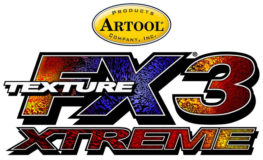 Texture FX3 Xtreme by Gerald Mendez - Set of 3 Artool Stencils