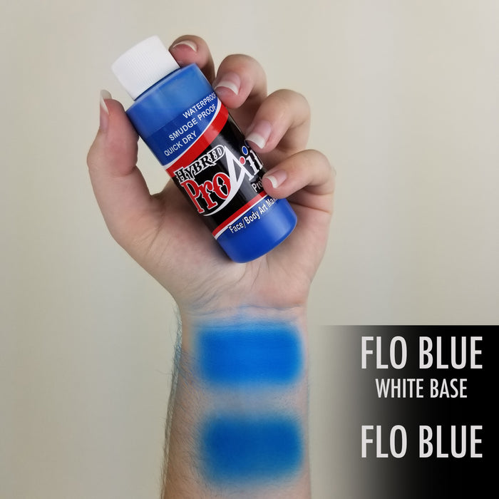 2oz ProAiir Hybrid  Airbrush Color - FLORESCENT BLUE