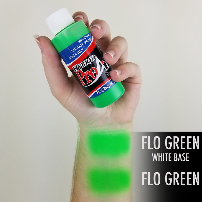 2oz ProAiir Hybrid Airbrush Color - FLORESCENT GREEN