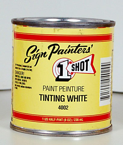8oz - 1 Shot Tinting White 4002