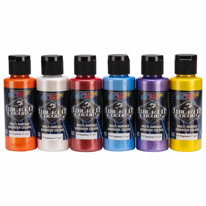 W132 Wicked Colors Essential Pearl Set – 6 x 2oz
