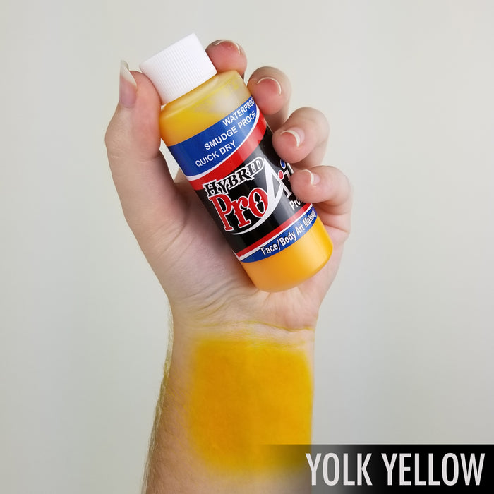 8oz ProAiir Hybrid Airbrush Color - YOLK YELLOW