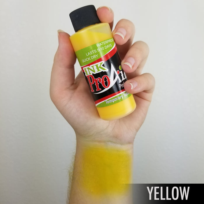 8oz ProAiir INK Alcohol-Based Airbrush Color - YELLOW