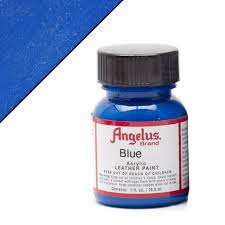 ANGELUS ACRYLIC LEATHER PAINT 4OZ BLUE