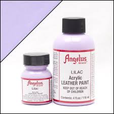 ANGELUS ACRYLIC LEATHER PAINT 4OZ LILAC