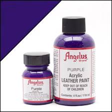ANGELUS ACRYLIC LEATHER PAINT 4OZ PURPLE