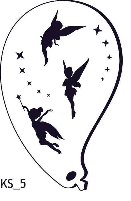 Safari Stencils - KS_5 Tinkerbell Stencil