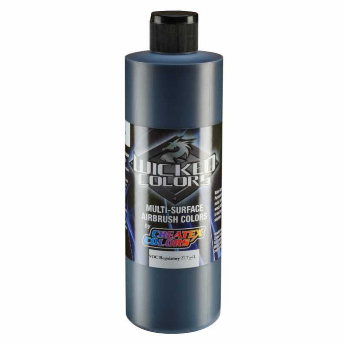 16oz Createx Wicked Color W018 - Wicked High Gloss Black