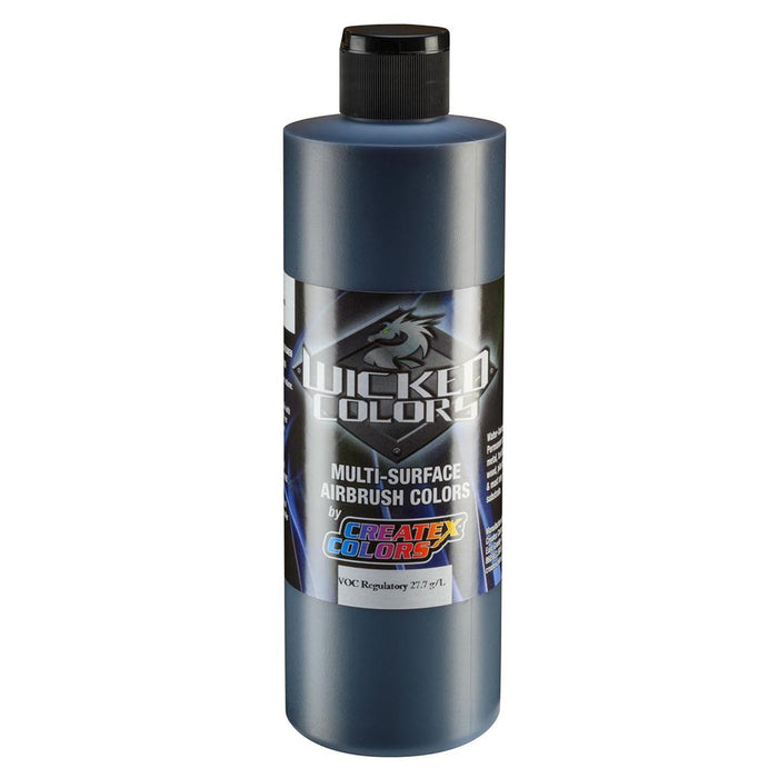 16oz Createx Wicked Color W031 - Opaque Jet Black