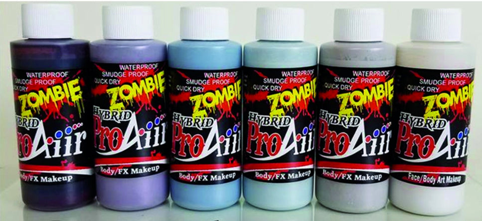 ProAiir Hybrid Colors ZOMBIE 3 - Set of 6, 1oz Colors