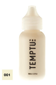 1oz TEMPTU PRO SB Airbrush Makeup - 001 PORCELAIN
