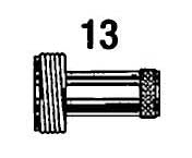 20-116 Tube housing for Badger Sotar airbrushes.