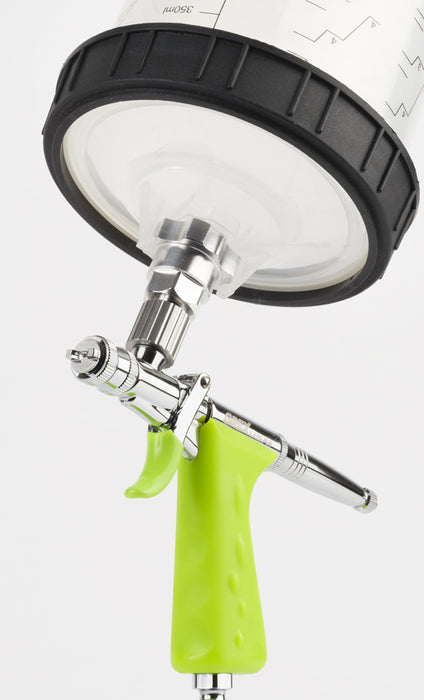 AD33 Adapter, Top Feed x 1/4"-19 BSP Female (Spray Gun Cups)