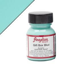 ANGELUS ACRYLIC LEATHER PAINT 1OZ GIFT BOX BLUE
