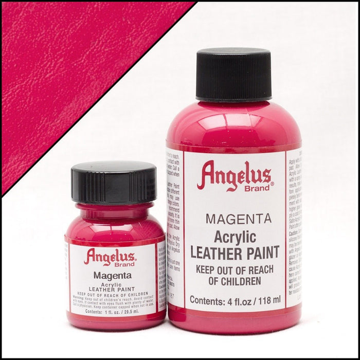 ANGELUS ACRYLIC LEATHER PAINT 1OZ MAGENTA