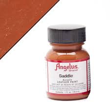 ANGELUS ACRYLIC LEATHER PAINT 1OZ SADDLE