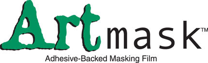 Art Mask 18" x 10 YD Adhesive Backed Masking Film
