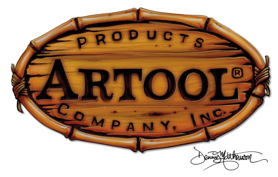 Artool Wood Grain FX  Stencil Set by Dennis Mathewson