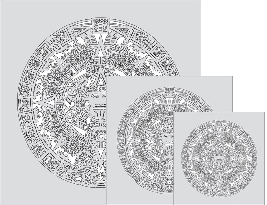 Aztec FX by Gerald Mendez - Artool Stencil Set