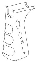 GREX A150054 Pistol grip handle