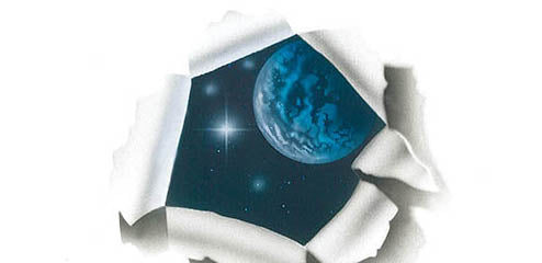 Harder Steenbeck 'Steel Crack' Stencil with Step by Step Instructions