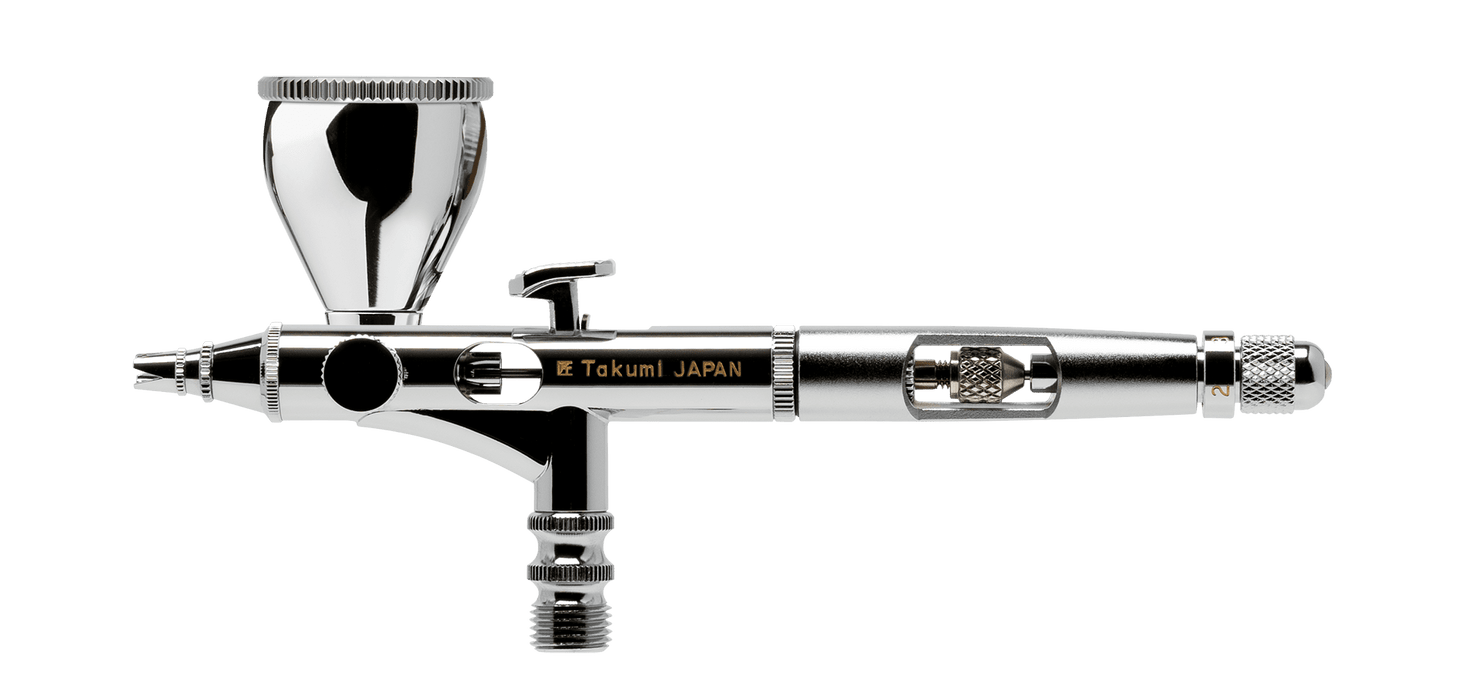 IWATA TAKUMI CUSTOM MICRON SIDE-FEED AIRBRUSH Model ICM350T